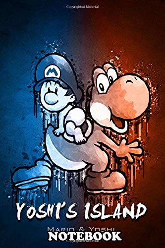 Notebook: Island With Baby Mario And Yoshi , Journal for Writing, College Ruled Size 6" x 9", 110 Pages