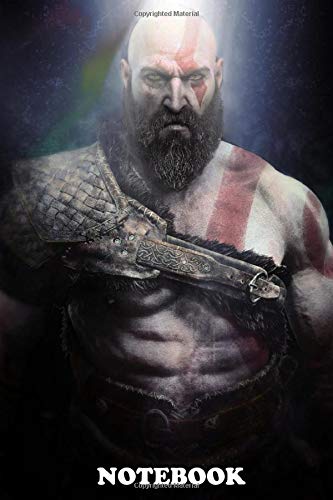 Notebook: Kratos God Of War , Journal for Writing, College Ruled Size 6" x 9", 110 Pages