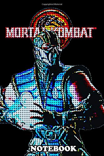 Notebook: Mortal Kombat Pixel , Journal for Writing, College Ruled Size 6" x 9", 110 Pages
