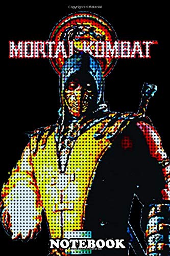 Notebook: Mortal Kombat Pixel , Journal for Writing, College Ruled Size 6" x 9", 110 Pages