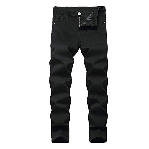 N\P Jeans de los hombres de alta elasticidad Denim Casual Pantalones de Vaqueros de Tamaño Más