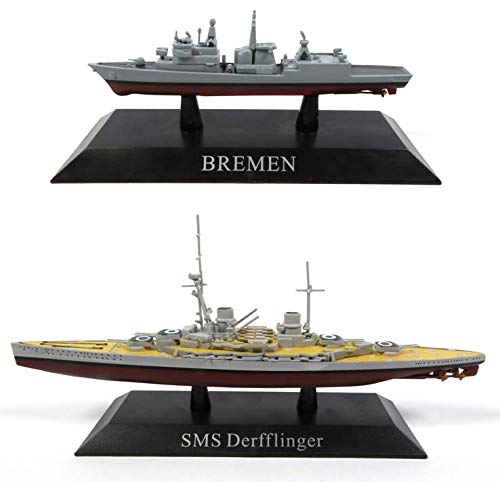 OPO 10 - Lote de 2 Buques de Guerra 1/1250: SMS DERFFLINGER + Bremen (WS13 + WS33)