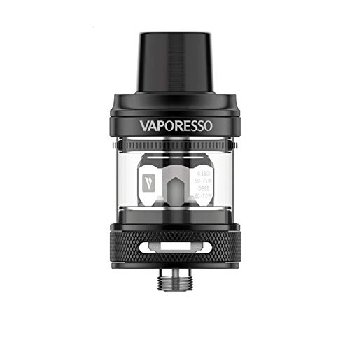 Original Vaporesso NRG PE Tank 3.5ml Vape Atomizer With 0.15ohm GT4 Meshed Coil 0.5ohm GT CCELL Coil For Swag 2 Box Mod (negro)