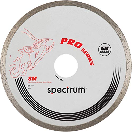 OX Tools OX SM125/22 Spectrum Superior Disco de Diamante-Borde continuo-125/22.23mm, 0 V, Multicolor, 125/22.23mm