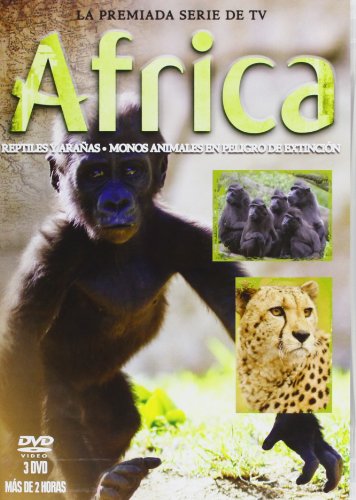 Pack África 2: Crias + Monos + Animales En Peligro De Extinción [DVD]