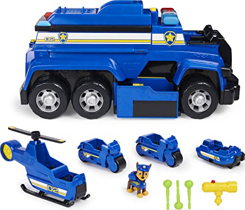Patrulla Canina- Paw Patrol-Camião de Polícia Deluxe Juguete (Spin Master Toys Far East Ltd. 6058329)