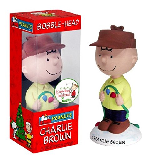 Peanuts Charlie Brown Navidad Cabezon PVC 15cm de Funko