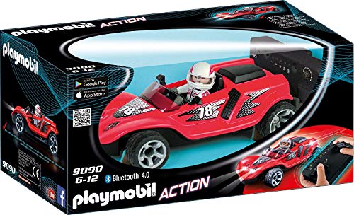PLAYMOBIL Action Racer Cohete RC con Mando Bluetooth, A partir de 6 Años (9090)