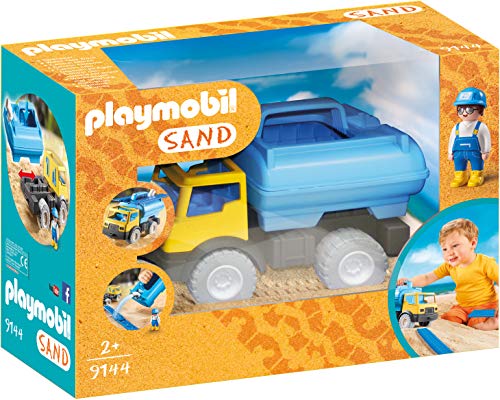PLAYMOBIL Sand Camión Cisterna, a Partir de 2 Años (9144)