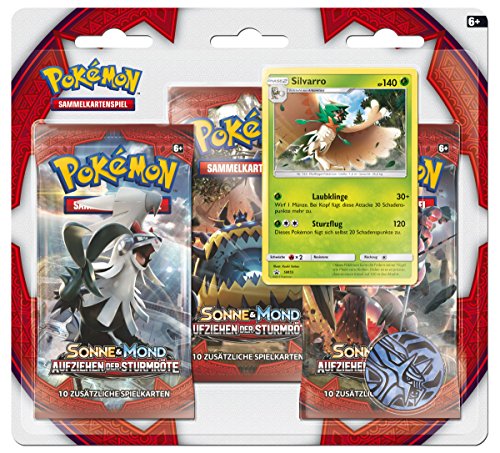 Pokemon 25971 Pokémon Company International 25971-PKM SM04 - Lote de 3 blíster DE