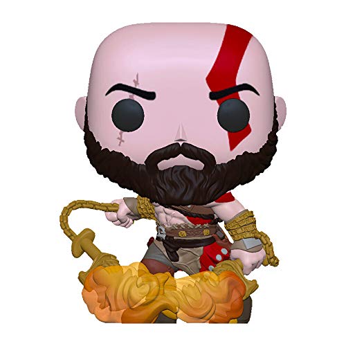 POP Funko Playstation 154 Kratos with The Blades of Chaos Glows in The Dark (no gamestop)
