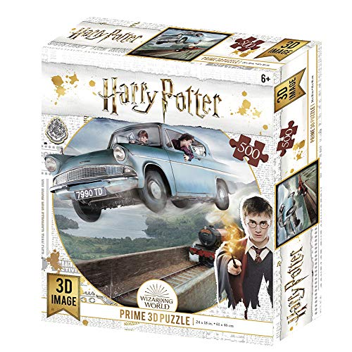 Prime 3d Redstring-Puzzle lenticular Harry Potter Ford Anglia 500 Piezas (Efecto 3D) (5111512)