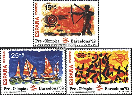 Prophila Collection España Michel.-No..: 3030-3032 (Completa.edición.) 1992 Juegos olímpicos Barcelona '92 (Sellos para los coleccionistas) Juegos Olímpicos