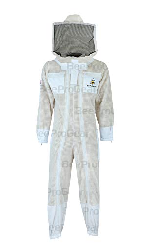 PSRV W, traje piloto de 3 capas para apicultores, doble cremallera desde el cuello hasta los pies, traje de abeja, 99% de seguridad, unisex de tela