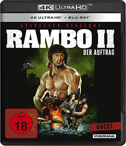 Rambo II - Der Auftrag / Uncut (4K Ultra HD) [Blu-ray] [Italia]