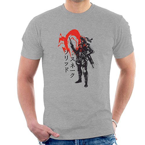Red Sun Snake Metal Gear Solid Men's T-Shirt