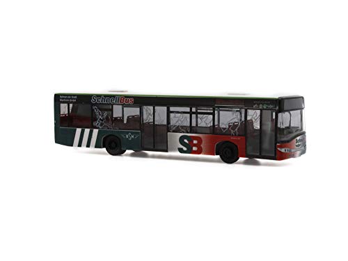 Reitze Rietze Solaris Urbino 12 Express Bus-Monheim Escala 1:87 H0, Multicolor