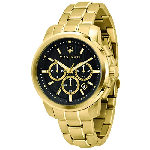 Reloj para Hombre, Colección Successo, cronografo, en Acero y PVD Oro Amarillo - R8873621013