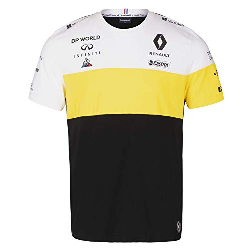 Renault F1 2020 - Camiseta para niños, diseño de Daniel Ricciardo, color negro - 2010982_8A, 7-8 Años, Negro