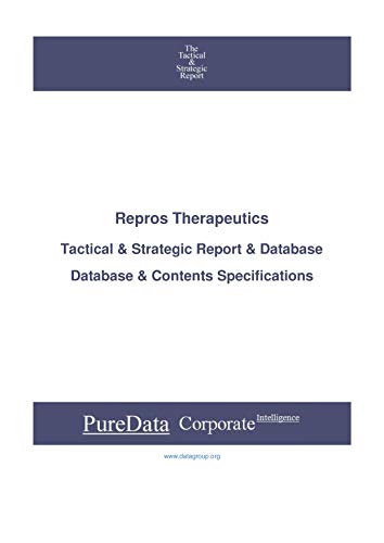 Repros Therapeutics: Tactical & Strategic Database Specifications - Nasdaq perspectives (Tactical & Strategic - United States Book 11875) (English Edition)