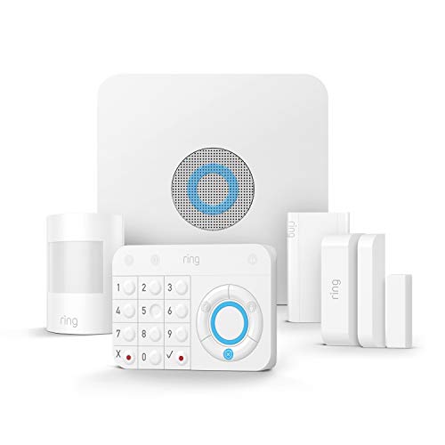 Ring Alarm Kit de 5 piezas – sistema de seguridad para el hogar con vigilancia asistida opcional – sin compromiso a largo plazo– compatible con Alexa