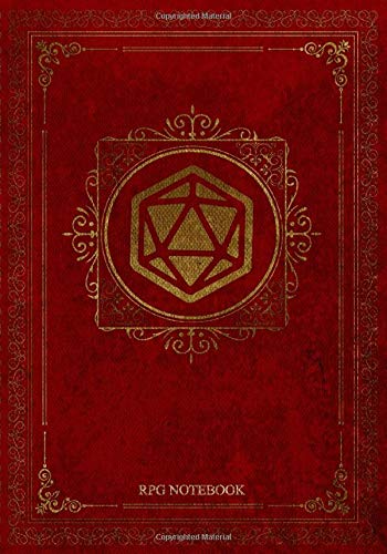 RPG Notebook: Blank Quad Ruled Graph Paper for Role Playing Games. Notes, tracking, mapping, terrain plans for DM Dungeon Master or a GM Game Master