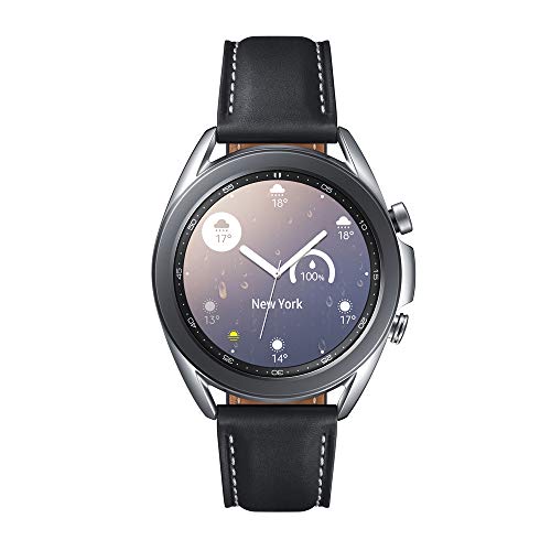 Samsung Galaxy Watch3 Smartwatch de 45mm, Bluetooth, Reloj inteligente Color Plata, Acero [Versión española] (SM-R840NZSAEUB)