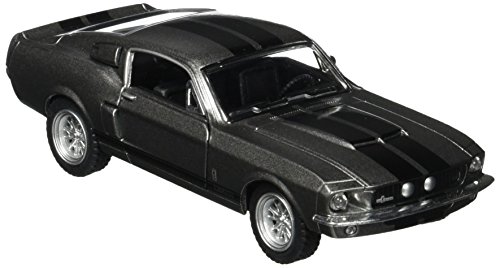 Scale 1/38 1967 Ford Shelby Mustang GT-500 diecast car Grey by Kinsmart