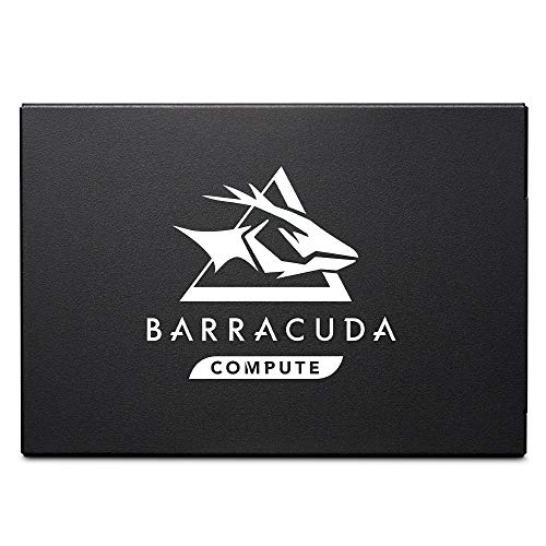 Seagate BarraCuda Q1 SSD de 960 GB, Disco duro de estado sólido interno, SATA a 6 Gb/s de 2,5 pulgadas para actualización para PC/portátil 3D QLC NAND (ZA960CV1A001)
