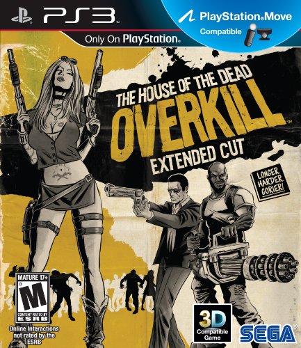 SEGA The House of the Dead OVERKILL Extended Cut PlayStation 3 vídeo - Juego (PlayStation 3, Shooter, M (Maduro))