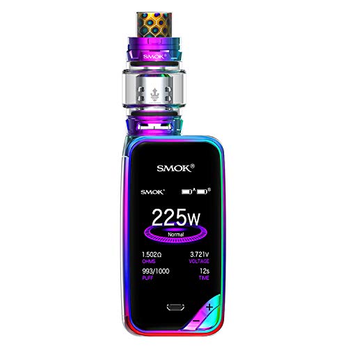 SMOK X Priv Kit E Cigarette Starter 225W Mod TFV12 Prince Tank 8ml Sans nicotine (Prism Rainbow)