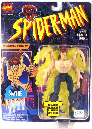 Spider-Man The Animated Series Villain SMYTHE 5" Action Figure (1994 ToyBiz)