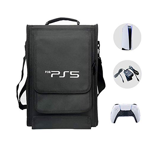 spier Gamepad Organizador, Maletín de viaje Maletín de transporte en el hombro compatible con el organizador de la Playstation 5 PS5, Artículos de almacenamiento