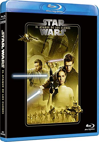 Star Wars Ep II. El ataque de los clones (Edición remasterizada) 2 discos (película + extras) [Blu-ray]