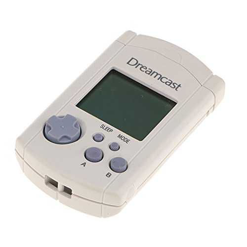 SunniMix Datos de Juego Sega Dreamcast y Transferencia Entre Dispositivos de VMU Herramientas Multiusos-Blanco
