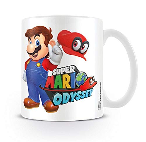 Super Mario Odyssey - Taza en Caja de Regalo