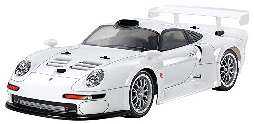 Tamiya 1:10 RC Porsche 911 GT1 Str. (TA03R-S) teledirigido (Montaje en maqueta, para Montar), diseño de Coche (47443)
