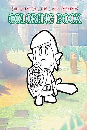 The Legend of Zelda Link's Awakening: Coloring Book (25 Exclusive Illustrations)