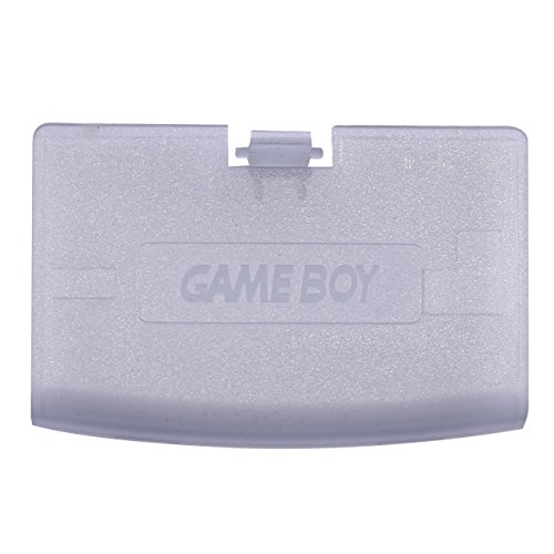 Timorn Caso de la Cubierta de la batería reparación de la Parte Puerta de atrás para Gameboy Advance GBA (púrpura Transparente)