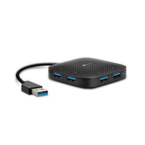 TP-Link UH400 - USB 3.0, hub de 4 puertos de datos portátil para Mac, iMac, MacBook Pro Air, Ultrabooks, Win 10 Tablet y cualquier PC