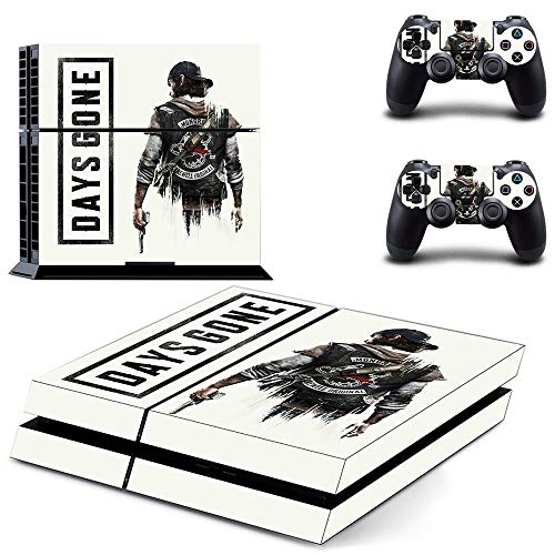 WANGPENG Days Gone Ps4 Skin Sticker para Sony Playstation 4 Consola y Controlador para Ps4 Skin Sticker Decal