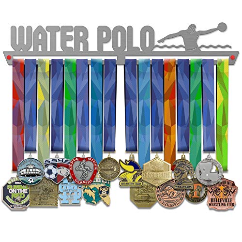 Water Polo Medal Hanger Display | Sports Medal Hangers | Stainless Steel Medal Display | by VictoryHangers - The Best Gift For Champions !