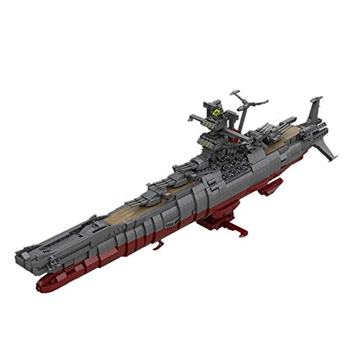 WDLY 1782 PCS Block Block Space Battleship Yamato, Puzzle Three Technic Super Racing RC Coche Kit, Modelo De Bloques De Construcción Compatible con Lego, Ladrillos De Juguete para Adulto O Niño