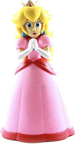 wxxsjfj Super Mario Bros Figuras Princesa Peach Figura de Acción PVC Modelo de Juguete de Colección para Niños Regalo 14.5cm