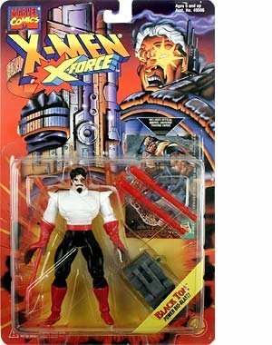 X-Men X-Force Evil mutant BLACK TOM 5" Action Figure (1994 ToyBiz) by X Men