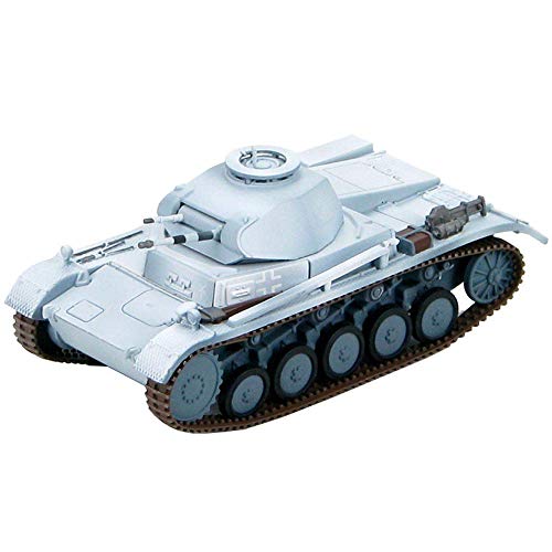 XHH Modelo de Tanque Modelo de Tanque Militar, Escala 1/72 German Panzer II Ausf F 6Th Pz DIV Zitadelle 1943 Modelo de aleación, Juguetes y Regalos, 2.6 Pulgadas x 1.2 Pulgadas