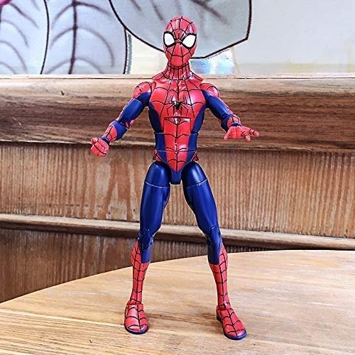 Xuping Figura de acción de Spiderman - Avengers Captain America Iron Man/articulación móvil de la muñeca for el Coche Decoración-18cm Hulk Juguetes for niños Recogida de Regalos de cumpleaños Juguet