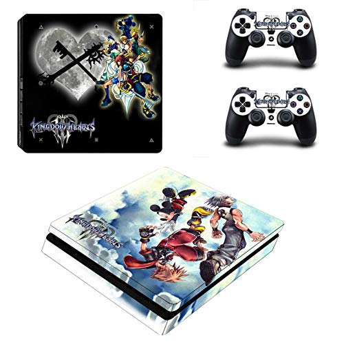 YISHO PS4 Slim Skin Sticker For Playstation 4 Console and Controller For Dualshock 4 PS4 Slim Sticker Vinyl (YSP4S-0990)
