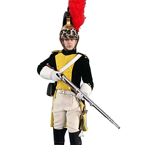 1/6 Action Figuras Soldados Modelo Dragones Franceses De La Serie Napoleón Francesa Coleccionables Escala Regalo De Cumpleaños Juguetes Y Juegos 30Cm