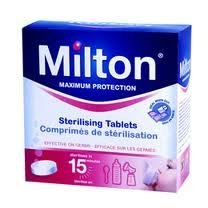 2 x Tabletas esterilizadoras Milton 28.